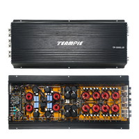 Amplificateur de subwoofer pour voiture Amplificateur audio Classe D Teampie TP-5500.1D Corée Amplificateur de voiture Mono Block