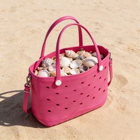 Sac de plage en EVA haute performance, résistant à l'eau, indispensable pour l'été, style resort, idéal pour les fêtes sur la plage - Vente flash