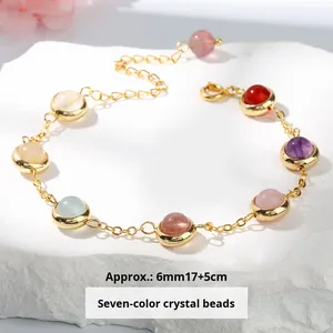 6/8/10mm 300 + SKU Bracelet <span class=keywords><strong>en</strong></span> améthyste simple <span class=keywords><strong>en</strong></span> gros-Perles de pierres précieuses d'améthyste violette à une rangée pour un usage quotidien - Product Image 6