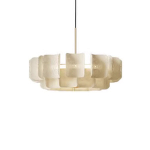 โคมไฟระย้าสไตล์อิตาเลียนสุดหรูหราสง่างามแบบฝรั่งเศสสำหรับห้องนั่งเล่น โรงแรม ร้านอาหาร สไตล์วบิซาบิ - Product Image 4