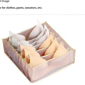 Caja de Almacenamiento de Ropa y Ropa Interior Multifuncional de 3 Capas, Resistente, para el Dormitorio del Hogar - Product Image 1