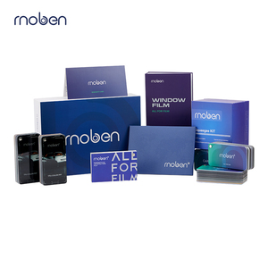 Moben chất lượng hàng đầu khô và ướt cài đặt 1.52*15m/cuộn 350 + màu TPU ppf than chì màu xám chống trầy xước xe cơ thể sơn bảo vệ phim - Product Image 5