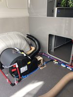 Unité diesel d'air et d'eau de JP 4KW 12V pour le camping-car RV CamperSimilar à Truma