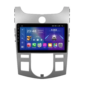 Prelingcar per Kia Cerato manuale AC 2009-2017 YS Android 12 Monitor per auto carplay DSP RDS GPS costruito in 2din radio lettore dvd 5.1HI