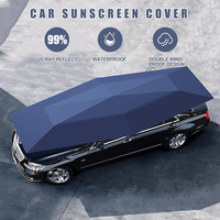 Parapluie de voiture intelligent automatique Sunny Kinte SK425, télécommande, design sans poignée, coupe-vent, imperméable, protection UV, toutes conditions météorologiques