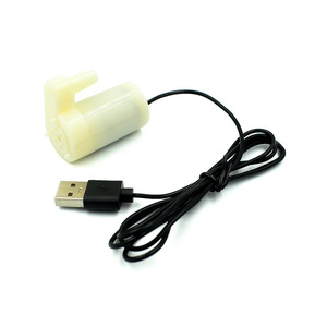 <span class=keywords><strong>Mini</strong></span> pompe submersible silencieuse 5V dc, V, avec chargeur de téléphone portable ou lecteur USB, pour ordinateur - Product Image 1