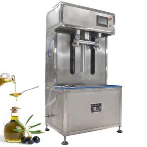 4/2 nozzles heads liquid filling machine with digital control foot pad switch automatic liquid filling machine