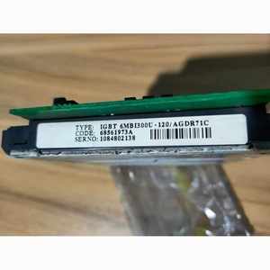 Un IGBT neuf pour système de commande PLC, disjoncteurs de système d'entraînement, série 6MBI, 1200V 300A, 6MBI300U-120 AGDR-71C PLC - Product Image 1