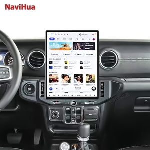 Autoradio Tesla 16,2 pouces 4K avec écran vertical, lecteur DVD 2DIN pour Jeep Wrangler JL 2018-2021 - Product Image 1