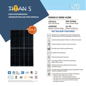 Livello 1 marca 25 anni di garanzia moduli fotovoltaici aumentato pannello solare 390w-410w 120 celle PERC mono pannello fotovoltaico (RSM40-8-390M-410M) - Product Image 2