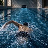 Appareil d'entraînement contre-courant mural pour piscine, pompe à haut débit en plastique ABS, machine de surf pour piscines privées, aquatique
