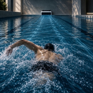 Appareil d'entraînement contre-courant mural pour <span class=keywords><strong>piscine</strong></span>, <span class=keywords><strong>pompe</strong></span> à haut débit en plastique ABS, machine de surf pour piscines privées, aquatique - Product Image 5