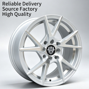 Jantes personnalisées d'usine FLowtone Wheels, 15 pouces, 4x100/114.3, jantes JDM, jantes en alliage, jantes pour voiturettes de golf, Polo, Civic, Fit - Product Image 1