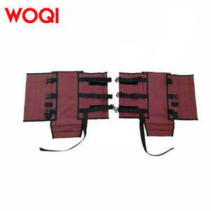 ปลอกขาป้องกันหิมะ Woqi สีแดง ขนาด 54x33 ซม. กันน้ำ ป้องกันงูกัด สำหรับผู้ชาย ใช้สำหรับล่าสัตว์ ทนทาน น้ำหนักเบา เหมาะสำหรับเดินป่าและกิจกรรมกลางแจ้ง - Product Image 1