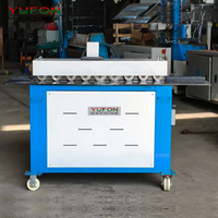 Cerrador de juntas Yufon para conductos HVAC, máquina formadora de juntas Pittsburgh para tubos de aire acondicionado y chapa de hierro