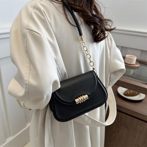 Sacs à bandoulière en cuir Pu pour femmes chaîne femme sacs à main à bandoulière Mini sacs à main voyage mode Vintage sac fourre-tout R2205 - Product Image 4