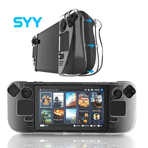 Syy <span class=keywords><strong>เคส</strong></span>พลาสติก PC คริสตัลกันลื่นใสเต็มตัวใหม่สำหรับคอนโซลเกมบนดาดฟ้าไอน้ำอุปกรณ์เสริมกรอบป้องกันหลายสี - Product Image 1