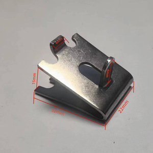 Stainless Steel <b>Clip</b>-on Shelf Mounting Bracket 32x22x15mm Refrigerator Compartment Support <b>Hook</b> Durable Accessory - Product Image 1