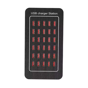 Estación de Carga USB de 30 Puertos para Hoteles y Escuelas, Enchufe de Corriente Multi-Puerto, Cargador de Pared de 150W, Cargador de Tomacorriente - Product Image 2