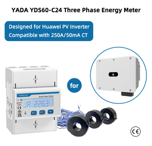 Sensor de Energía Inteligente Trifásico con Certificación CE, RS485 Modbus, Montaje en Riel DIN, Medidor de Energía EMS para Monitoreo de Sistemas de Almacenamiento de Energía Solar Fotovoltaica - Product Image 2