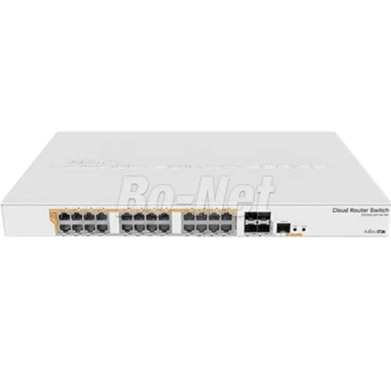 Mikrotik CRS328-24P-4S + RM t var 24 Gigabit Ethernet portları desteği pasif PoE alçak gerilim PoE 1/802 3af/at akıllı anahtar