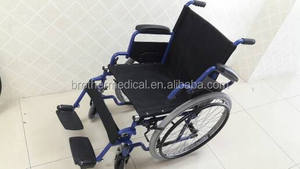 Silla de ruedas manual plegable para ancianos y discapacitados, alto rendimiento - Product Image 4