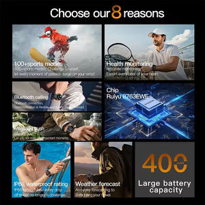 Nuevo Reloj Inteligente AK61 AMOLED con Tarjeta SIM, Respuesta a Llamadas, Alarma, Monitor de Ritmo Cardíaco, Múltiples Modos Deportivos, Contador de Pasos, Pulsera de Fitness Unisex - Product Image 5