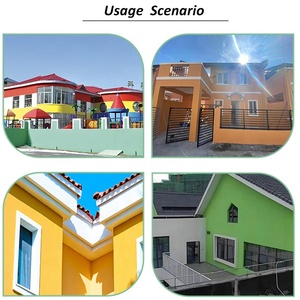 Pintura de Color <span class=keywords><strong>para</strong></span> Exteriores de <span class=keywords><strong>Casas</strong></span>, de Alto Brillo, Resistente a las Manchas, Lavable, <span class=keywords><strong>para</strong></span> Proyectos de Decoración - Product Image 2