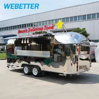 WEBETTER food catering trailer ice cream cart food truck trailer cucina mobile usa