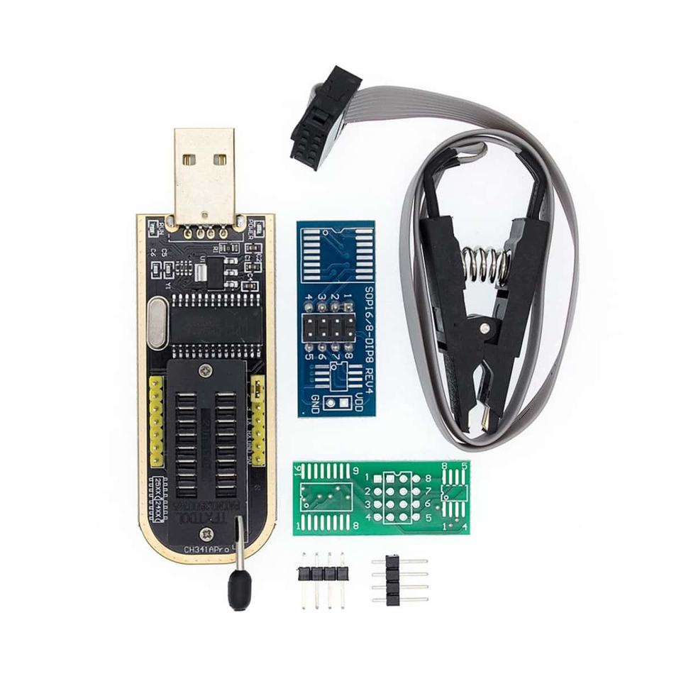 CH341 Module CH341 24 25 Series EEPROM Flash BIOS USB Programmer Module ...