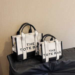 <span class=keywords><strong>Bolso</strong></span> de PU con letras para mujer, nuevo modelo 2023, elegante, para hombro/cruzado, con cierre de cremallera, ideal para comercio transfronterizo. - Product Image 1