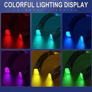 Hanging <b>Neck</b> Fan Portable Summer air <b>Cooler</b> USB Cooling Fan with 5 Speeds and Digital Displays - Super Technology and Bladeless - Product Image 5