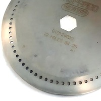Équipement agricole Machines G10124020 Composants de semoir à maïs pour tracteur Disques 72 trous 4,25 mm pour Maschio Gaspardo