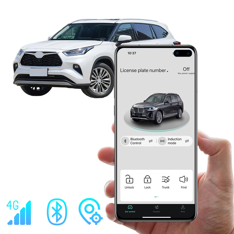 GPS Digital Car Key with 4G