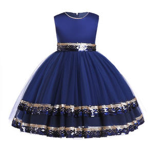 Últimos Diseños 2019, Vestido de Encaje para Niñas, Ropa de Fiesta de Cumpleaños, Ropa de Princesa para Bodas, Vestido para Niñas Pequeñas - Product Image 6