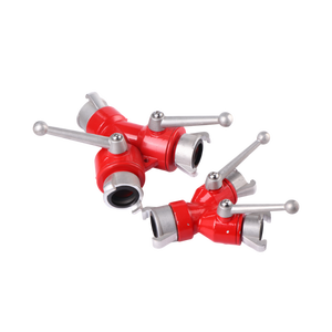 วาล์วแบ่งน้ำ2ทางสำหรับดับเพลิงวาล์วประตูพร้อมข้อต่อตัวแบ่งน้ำดับเพลิงคุณภาพสูง - Product Image 3