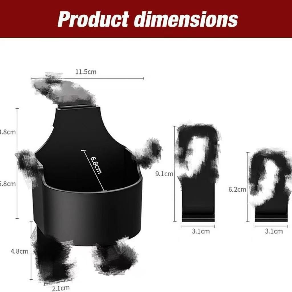 Water cup holder/phone stand