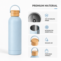 Bouteille d'eau isotherme en acier inoxydable de 34 oz avec revêtement en caoutchouc mat, pour boissons chaudes et froides, idéale pour le camping en extérieur (vente en gros)
