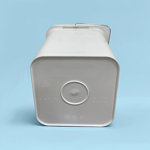 Conteneurs de stockage hermétiques en plastique <span class=keywords><strong>pour</strong></span> aliments <span class=keywords><strong>pour</strong></span> animaux de compagnie (croquettes <span class=keywords><strong>pour</strong></span> chiens/graines <span class=keywords><strong>pour</strong></span> oiseaux/farine de flocons d'avoine/riz/farine/<span class=keywords><strong>céréales</strong></span>), en plastique <span class=keywords><strong>sans</strong></span> BPA, 4 gallons - Product Image 4