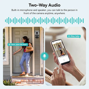 Rscamtom 4K كاميرا HD خارجية 5x تكبير كشف الحركة يدعم كاميرا Icsee P2P wifi - Product Image 6