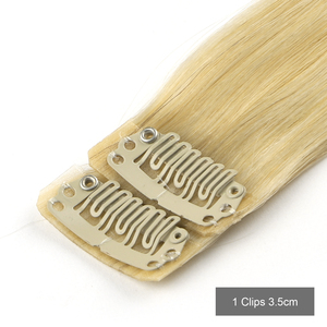 Extensiones de Cabello Rubio con Clip K.SWIGS, 100% Cabello Humano Remy, Invisibles, Lisas, Sin Caída, Personalizadas, Venta al Por Mayor - Product Image 4