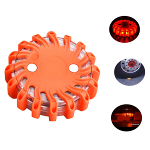 Spot lumineux Led stroboscopique à Led pour voiture et <span class=keywords><strong>bateau</strong></span>, 4 paquets <span class=keywords><strong>de</strong></span> 16 pièces, <span class=keywords><strong>signalisation</strong></span> <span class=keywords><strong>de</strong></span> la route en forme <span class=keywords><strong>de</strong></span> disque - Product Image 2