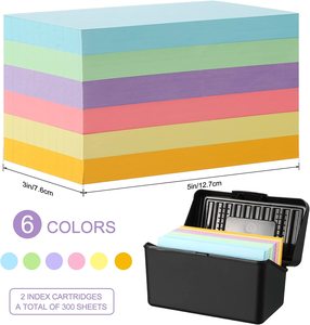 Miếng Dán Chỉ Mục Thẻ Chỉ Mục Đầy Màu Sắc Miếng Dán Số Tự Dính Tìm Thẻ Chỉ Mục Có Thẻ Để Sắp Xếp Văn Phòng - Product Image 2