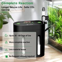 Kit générateur de CO2 pour aquarium, système intelligent à double chambre, réservoir pour plantes |   Contrôleur de pression en plastique 1L à sortie CO stable JY JY-500PRO