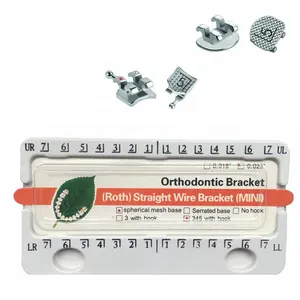 Ortodoncia Kit Kawat Gigi untuk Dentadura Ortodontik ROTH M/B/T Braket Edgewise