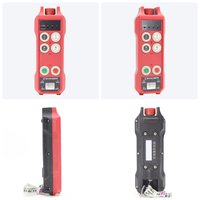 Télécommande sans fil robuste UK-4S à 4 boutons, vitesse unique, étanche IP67 pour levage de charges dans la construction