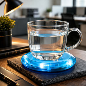 Sottobicchiere LED con Timer, Luce RGB Personalizzabile, Promemoria per Bevande, Impermeabile, Ecologico, Vendita all'Ingrosso, Regali Aziendali, Promozioni, Feste - Product Image 1