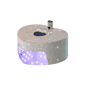 Lampe à <span class=keywords><strong>ongles</strong></span> LED UV sans fil en forme de coeur avec strass 9600mAh - Product Image 1