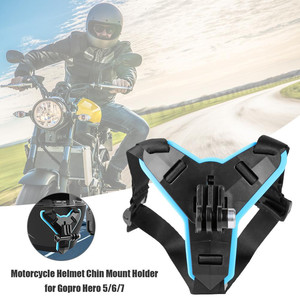 Accesorio para cámara deportiva, soporte de barbilla para casco integral de motocicleta para <span class=keywords><strong>GoPro</strong></span> Hero13/12/11/10/9/8/<span class=keywords><strong>7</strong></span>/6 DJI Osmo Action 5Pro/4/3 - Product Image 6
