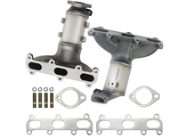 2x Convertisseur catalytique avant gauche et droit pour Hyundai Santa Fe 2007-2009 V6 2.7L